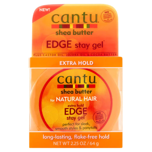 CANTU - SHEA BUTTER FOR NATURAL HAIR - EDGE STAY GEL