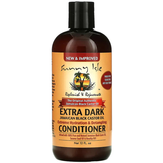 SUNNY ISLE - JAMAICAN BLACK CASTOR OIL - APRÈS-SHAMPOING HYDRATANT EXTRÊME ET DÉMÊLANT