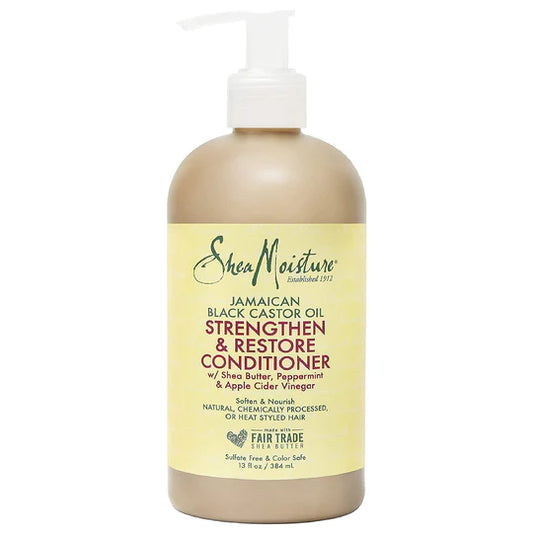 SHEA MOISTURE - JAMAICAN BLACK CASTOR OIL - APRÈS-SHAMPOING CROISSANCE