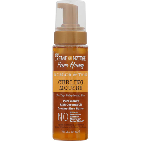 CREME OF NATURE - PURE HONEY - MOUSSE POUR LES BOUCLES