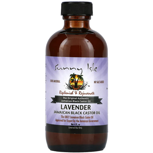 SUNNY ISLE - JAMAICAN BLACK CASTOR OIL - LAVENDER JAMAICAN BLACK CASTOR OIL