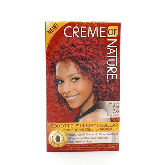 CREME OF NATURE - ARGAN OIL - COLORATION INTENSIVE RED N°7.6