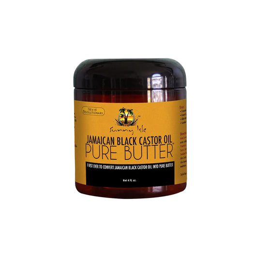 SUNNY ISLE - JAMAICAN BLACK CASTOR OIL - HUILE DE RICIN NOIR DE JAMAÏQUE PUR BEURRE