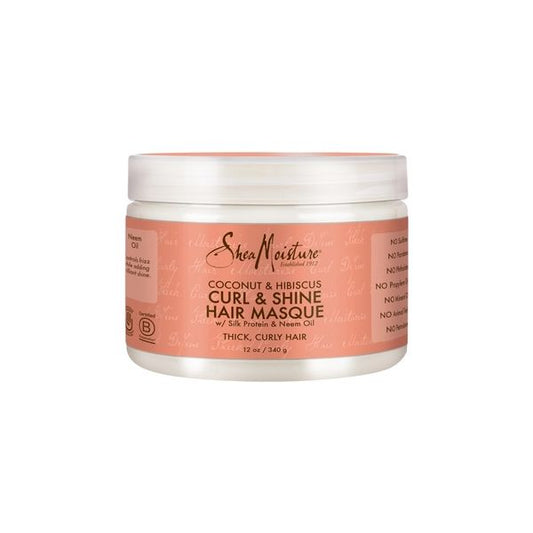 SHEA MOISTURE - COCO & HIBISCUS - CURL & SHINE MASQUE