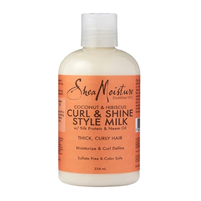 SHEA MOISTURE - COCO & HIBISCUS - LAIT COIFFANT