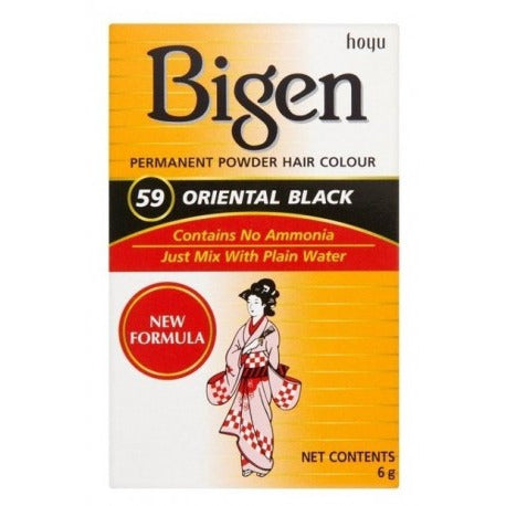 BIGEN - POUDRE COLORANTE NOIR ORIENTAL 59