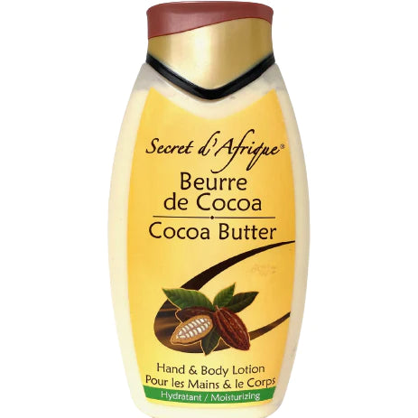 SECRET D'AFRIQUE - CRÈME MAINS ET CORPS AU BEURRE DE CACAO