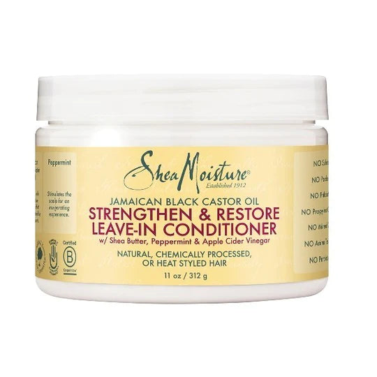 SHEA MOISTURE - JAMAICAN BLACK CASTOR OIL - APRÈS-SHAMPOING SANS RINÇAGE